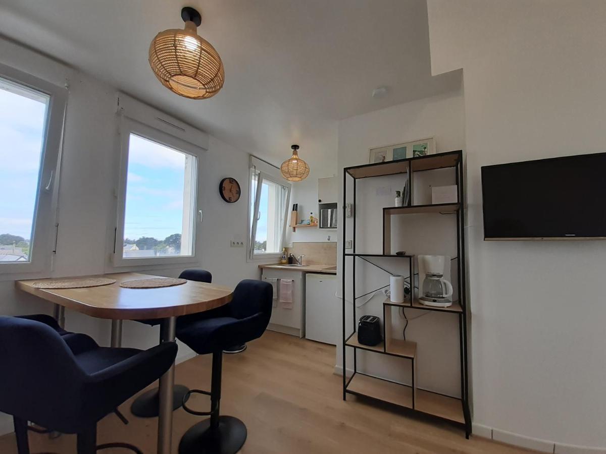 Studio Calme 20M² A 500 Metres De La Plage/ Centre Saint-Pierre-Quiberon Exterior foto