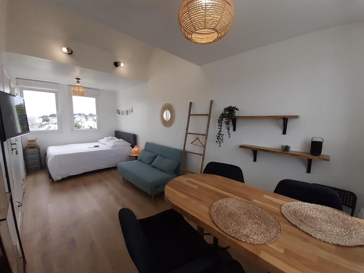Studio Calme 20M² A 500 Metres De La Plage/ Centre Saint-Pierre-Quiberon Exterior foto